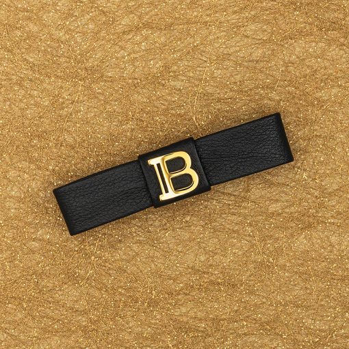 BALMAIN золотая заколка / Limited Edition Slide Jewelery B SS21 — изображение 5