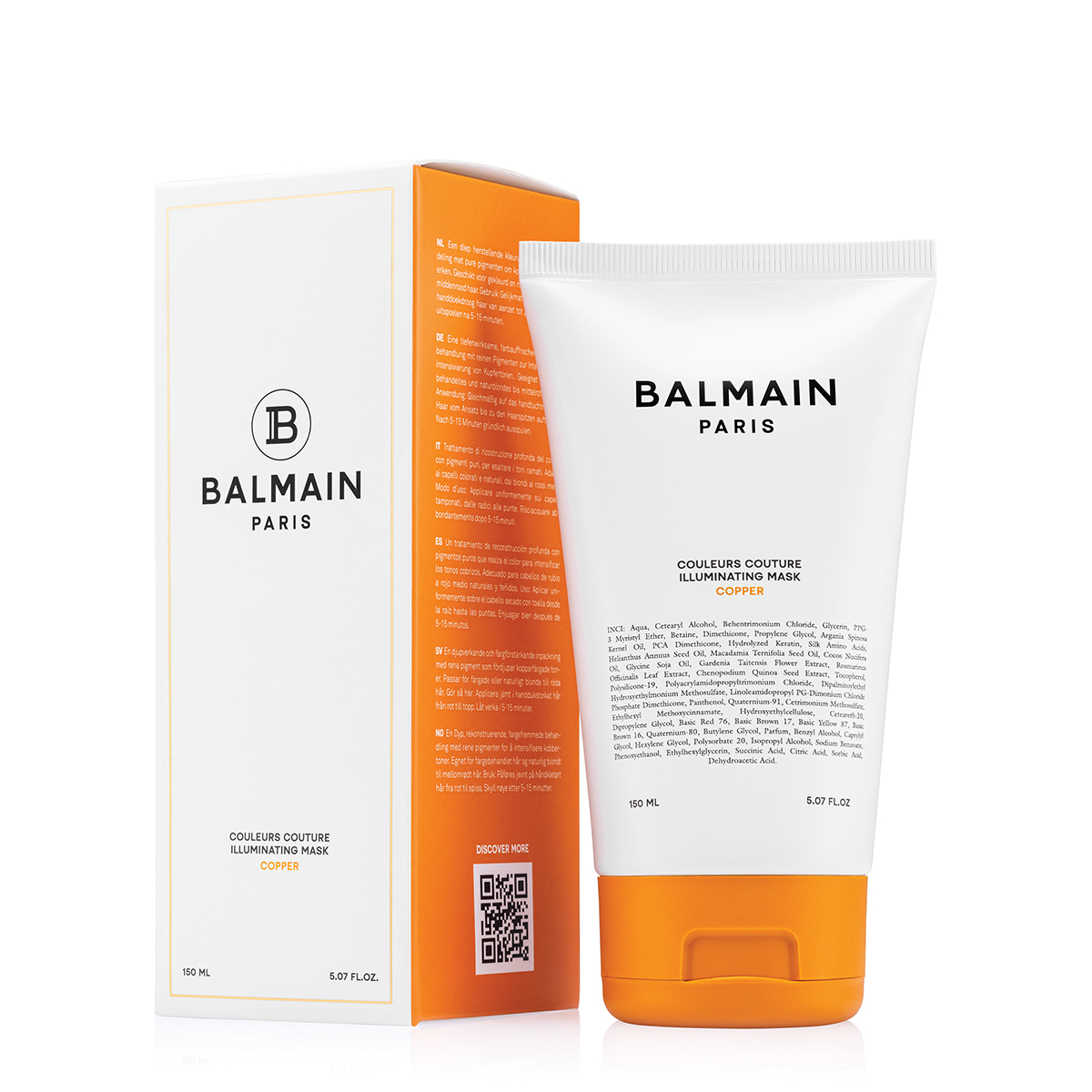 BALMAIN HAIR Маска для волос с медным оттенком / Illuminating Copper Hair Mask 150ml