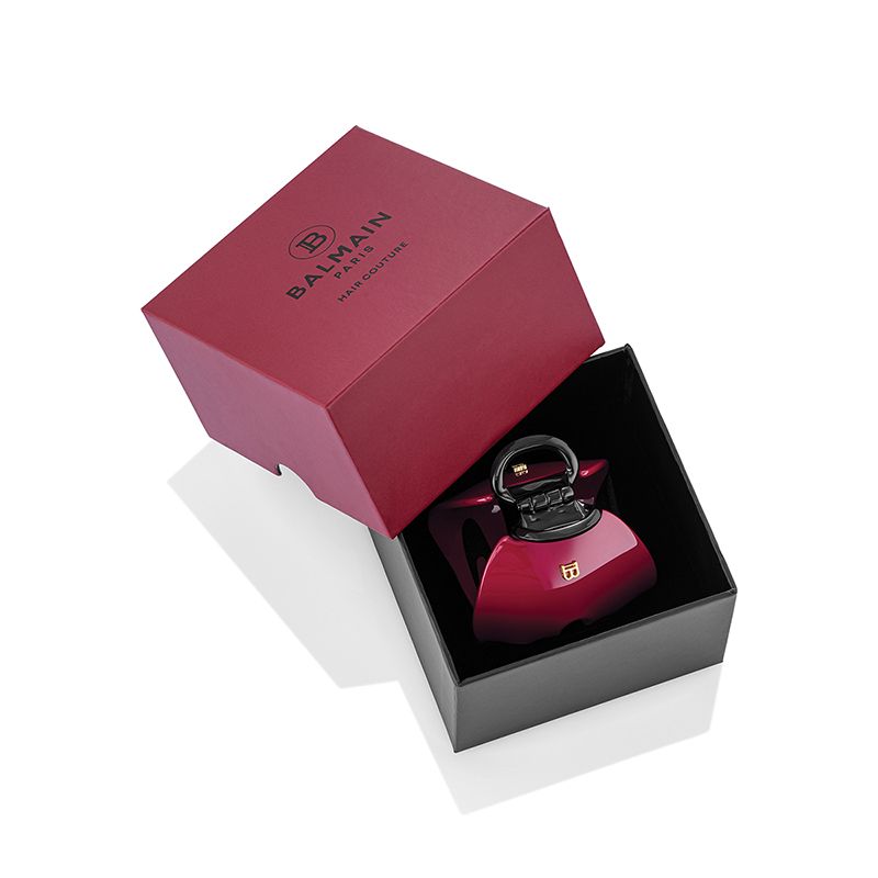 BALMAIN HAIR заколка-краб Imperiale Velvet Burgundy XL / Pince Imperiale Velvet Burgundy XL — изображение 3