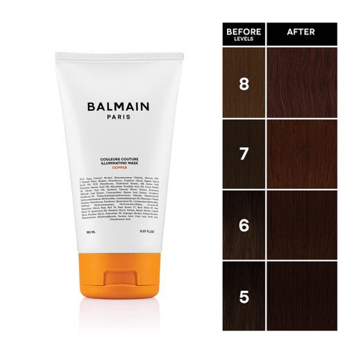 BALMAIN HAIR tooniv juuksemask Copper / Illuminating Copper Hair Mask 150ml — изображение 2