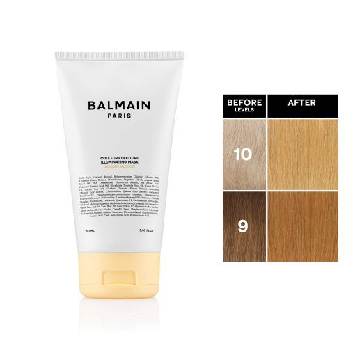 BALMAIN HAIR tooniv juuksemask kuldne blond / Illuminating Golden Blonde Hair Mask 150ml — изображение 2