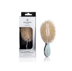 BALMAIN HAIR щетка для волос серебряная мини / Silver Spa Brush mini