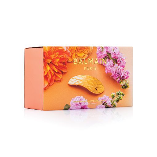 BALMAIN HAIR заколка листок с покрытием 18 К золота / PRINTEMPS GOLDEN LEAF BARRETTE — изображение 2