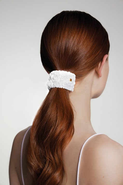BALMAIN HAIR Заколка с цветочным 3 D принтом / 3D FLORAL PONYTAIL CLIP — изображение 4