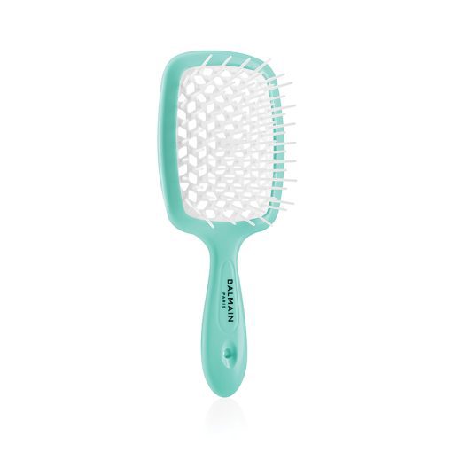 BALMAIN HAIR pusadevastane juuksehari / Detangling Brush White / Turquoise — изображение 2