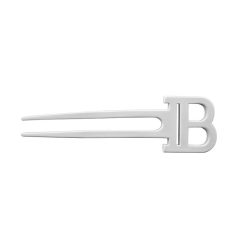 BALMAIN HAIR juuksekahvel valge / Hair Fourche White