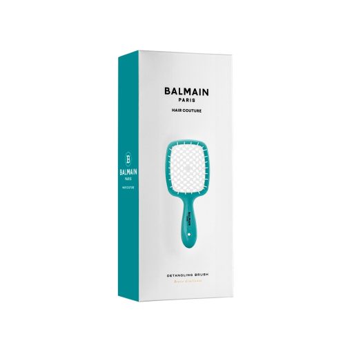 BALMAIN HAIR pusadevastane juuksehari / Detangling Brush White / Turquoise — изображение 3