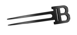 BALMAIN HAIR juuksekahvel must / Hair Fourche Black