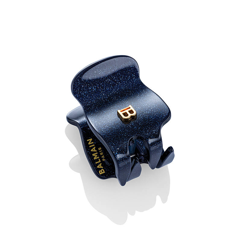 BALMAIN HAIR заколка для волос Cosmic Sapphire XS