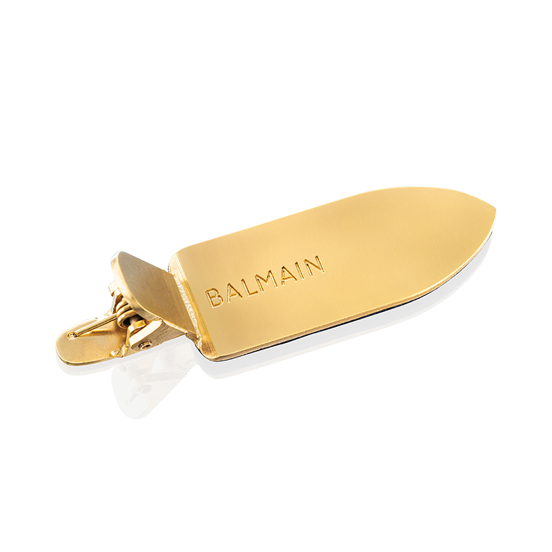 BALMAIN HAIR Заколка для волос с покрытием из 18K золота
