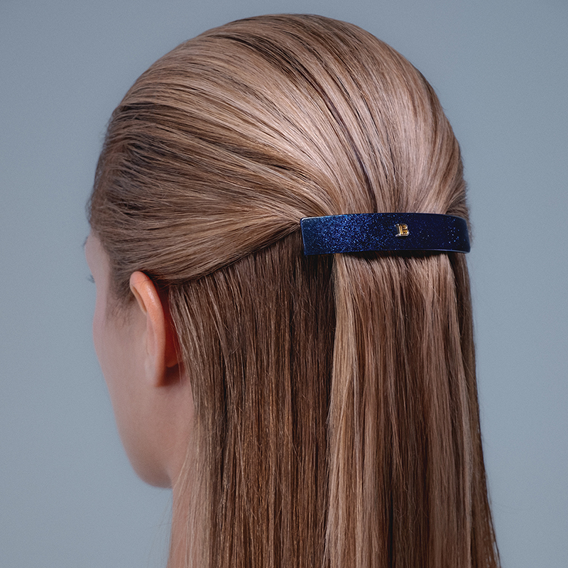 BALMAIN HAIR заколка для волос Cosmic Sapphire M — изображение 2